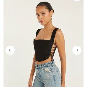 American threads Kiko Corset top